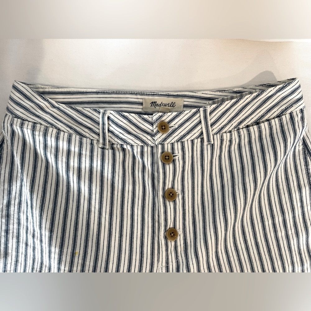 Madewell high rise wide leg pants